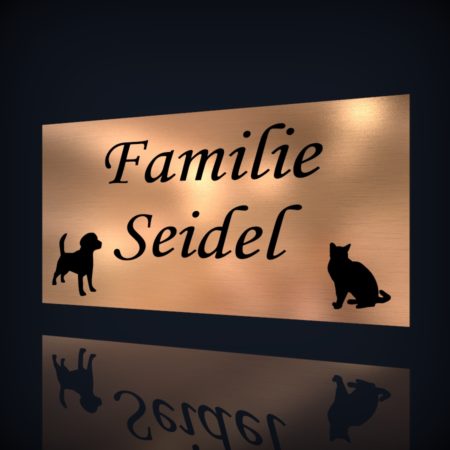 LaserPlus Namensschild "Seidel" – Bild 3